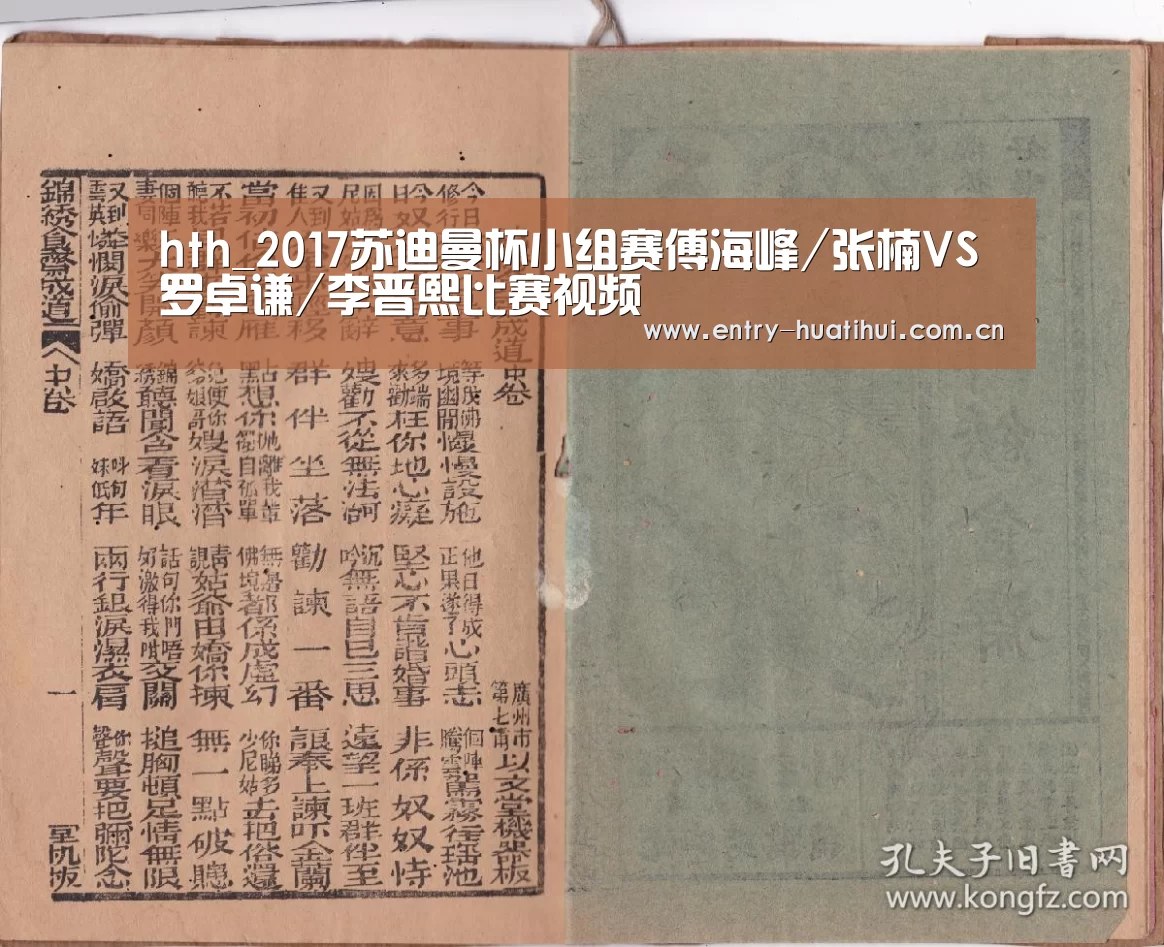 hth_2017苏迪曼杯小组赛傅海峰/张楠VS罗卓谦/李晋熙比赛视频
